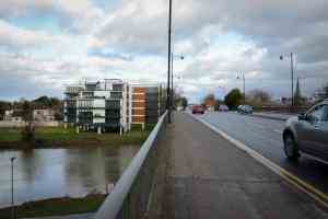 Video shows scuffle on Greyfriars Bridge, Hereford