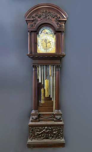Exceptional "Tiffany & Co" Grandfather Tall-Case Clock